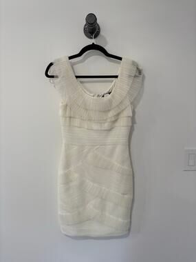 BCBG Max Azria Tank Criss Cross Bodycon Dress Size 6